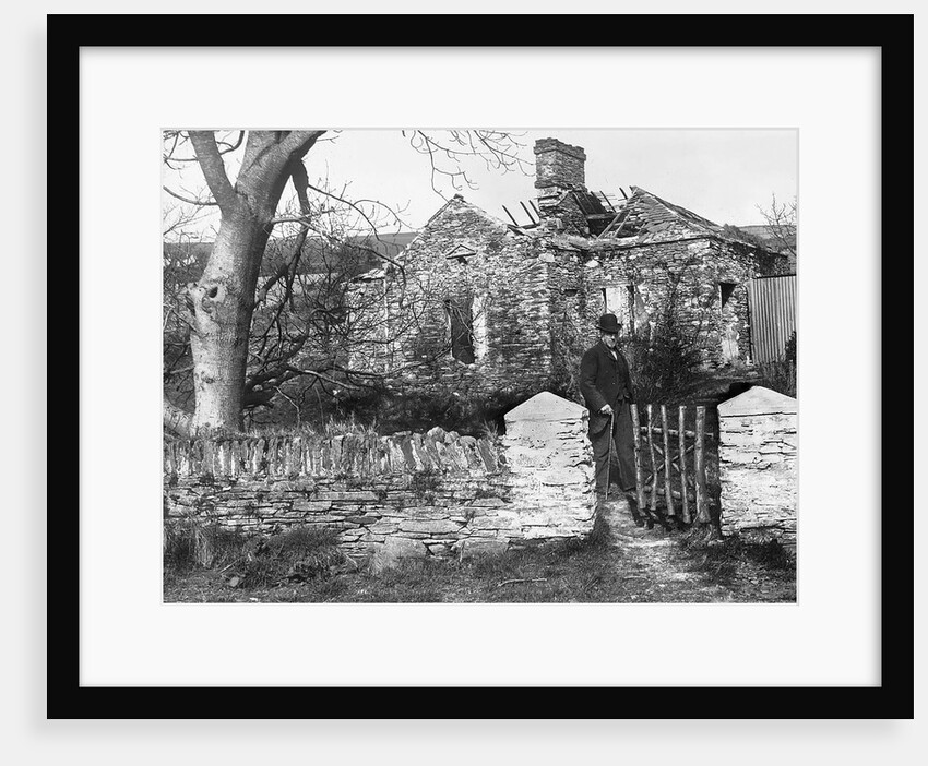 Old chapel, Dhoon Glen, Isle of Man by George Bellett Cowen